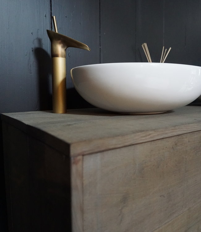 Rene Houtman Eiken Badkamermeubel Rik 120 - 180 cm - Kies Maat