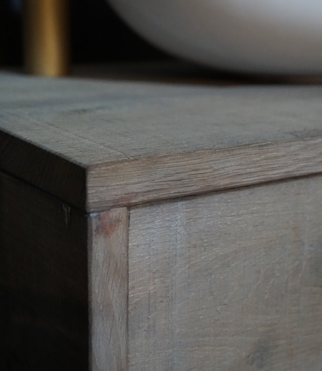 Rene Houtman Eiken Badkamermeubel Rik 120 - 180 cm - Kies Maat