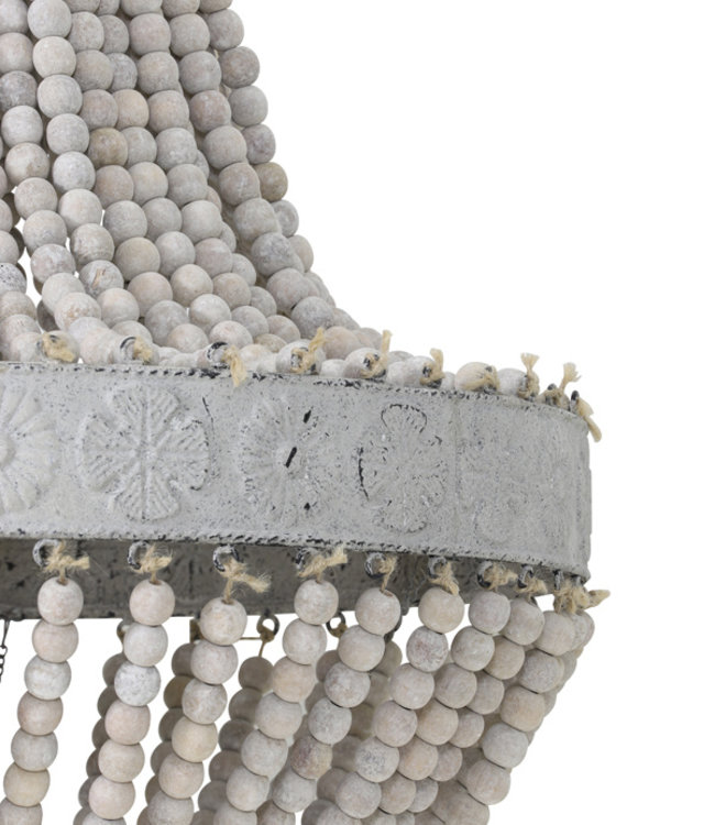 Light&Living Luna Kralen Hanglamp - 35,5 x H45 cm