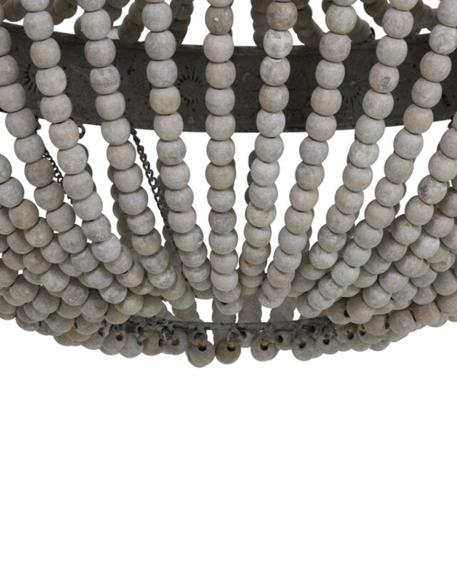 Light&Living Luna Kralen Hanglamp - 35,5 x H45 cm