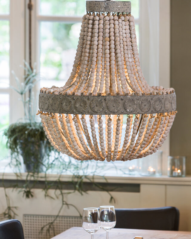 Light&Living Luna Kralen Hanglamp - 51 x H63 cm