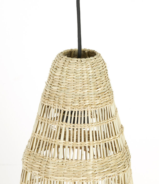 Light&Living Latika Hanglamp - Zeegras - 20 x H52 cm