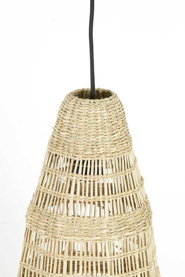 Light&Living Latika Hanglamp - Zeegras - 20 x H52 cm