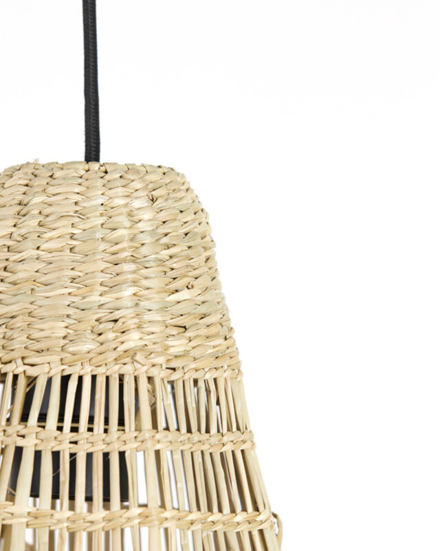 Light&Living Latika Hanglamp - Zeegras - 20 x H52 cm