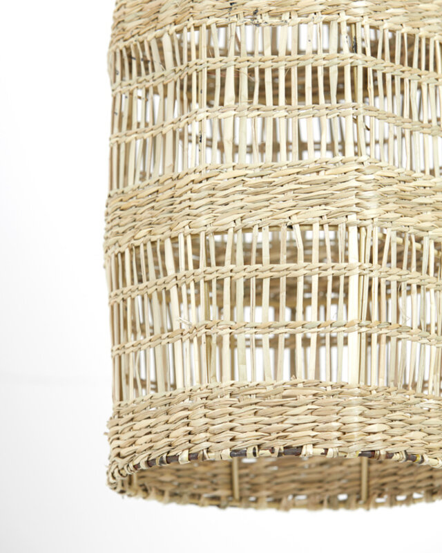Light&Living Latika Hanglamp - Zeegras - 20 x H52 cm
