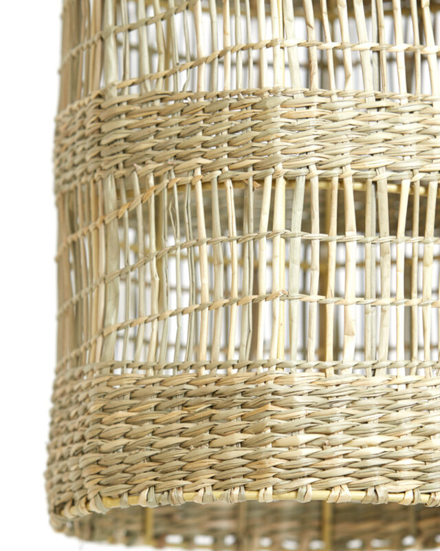 Light&Living Latika Hanglamp - Zeegras - 20 x H42 cm