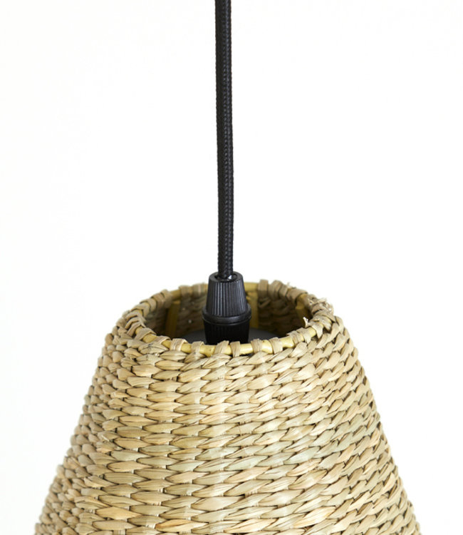 Light&Living Latika Hanglamp - Zeegras - 20 x H42 cm