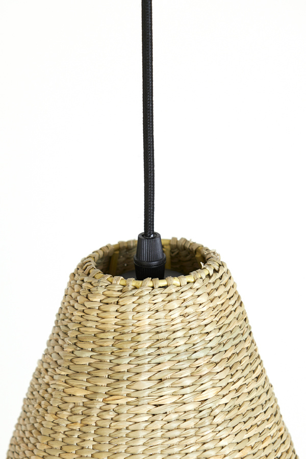 Light&Living Latika Hanglamp - Zeegras - 20 x H42 cm