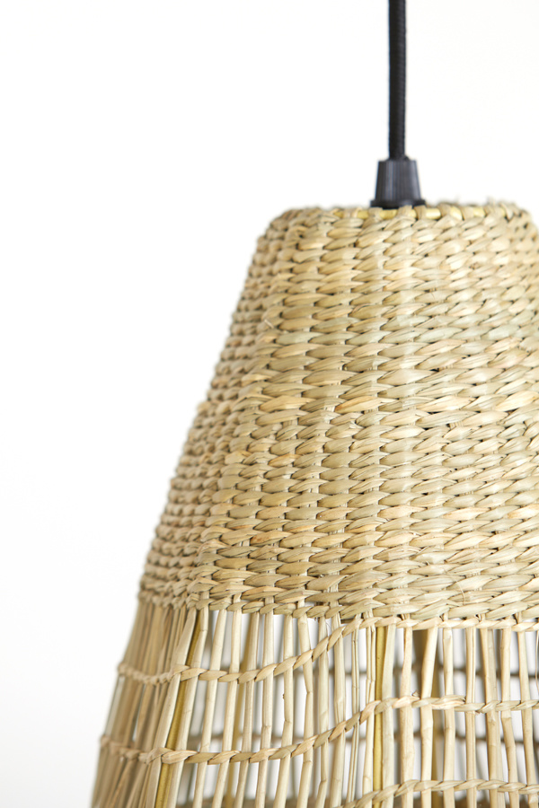 Light&Living Latika Hanglamp - Zeegras - 20 x H42 cm