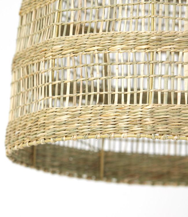 Light&Living Sagar Hanglamp - Zeegras - 38 x H43 cm