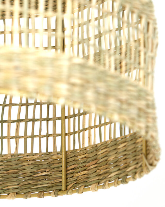 Light&Living Sagar Hanglamp - Zeegras - 38 x H43 cm