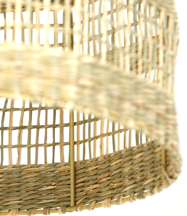 Light&Living Sagar Hanglamp - Zeegras - 38 x H43 cm