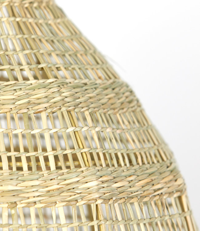 Light&Living Sagar Hanglamp - Zeegras - 38 x H43 cm