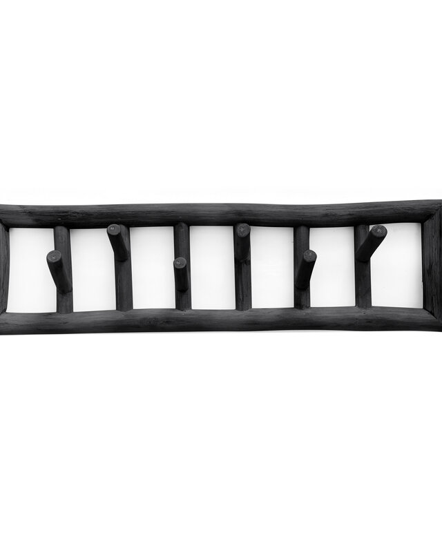 Bazar Bizar The Island Kleerhanger - Zwart - L70 cm