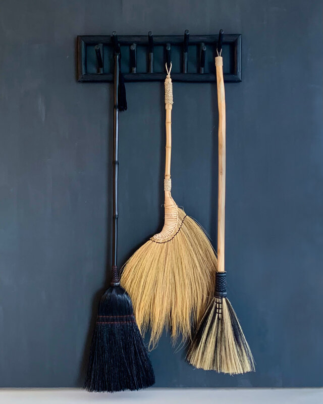 Bazar Bizar The Island Kleerhanger - Zwart - L70 cm