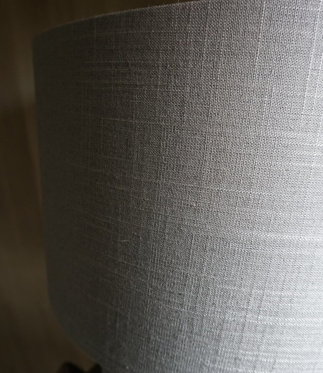 Brynxz Grijze Lampenkap - 40 x 45 x 26 cm