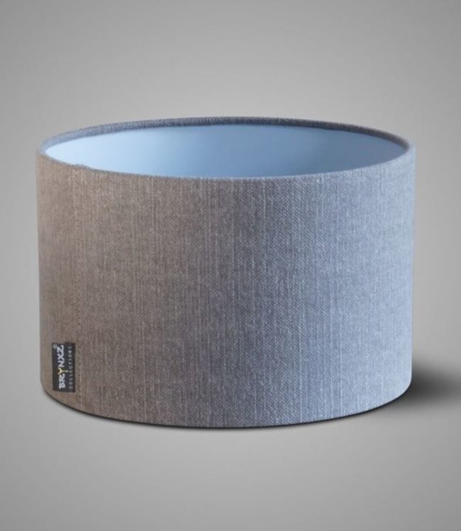 Brynxz Cilinder Lampenkap Steenkleur - 25 x 16 cm