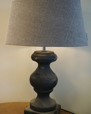 Brynxz Baluster Tafellamp - H50 cm - Inclusief Lampenkap