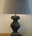 Brynxz Baluster Tafellamp - Zonder Lampenkap - 17 x 43 cm