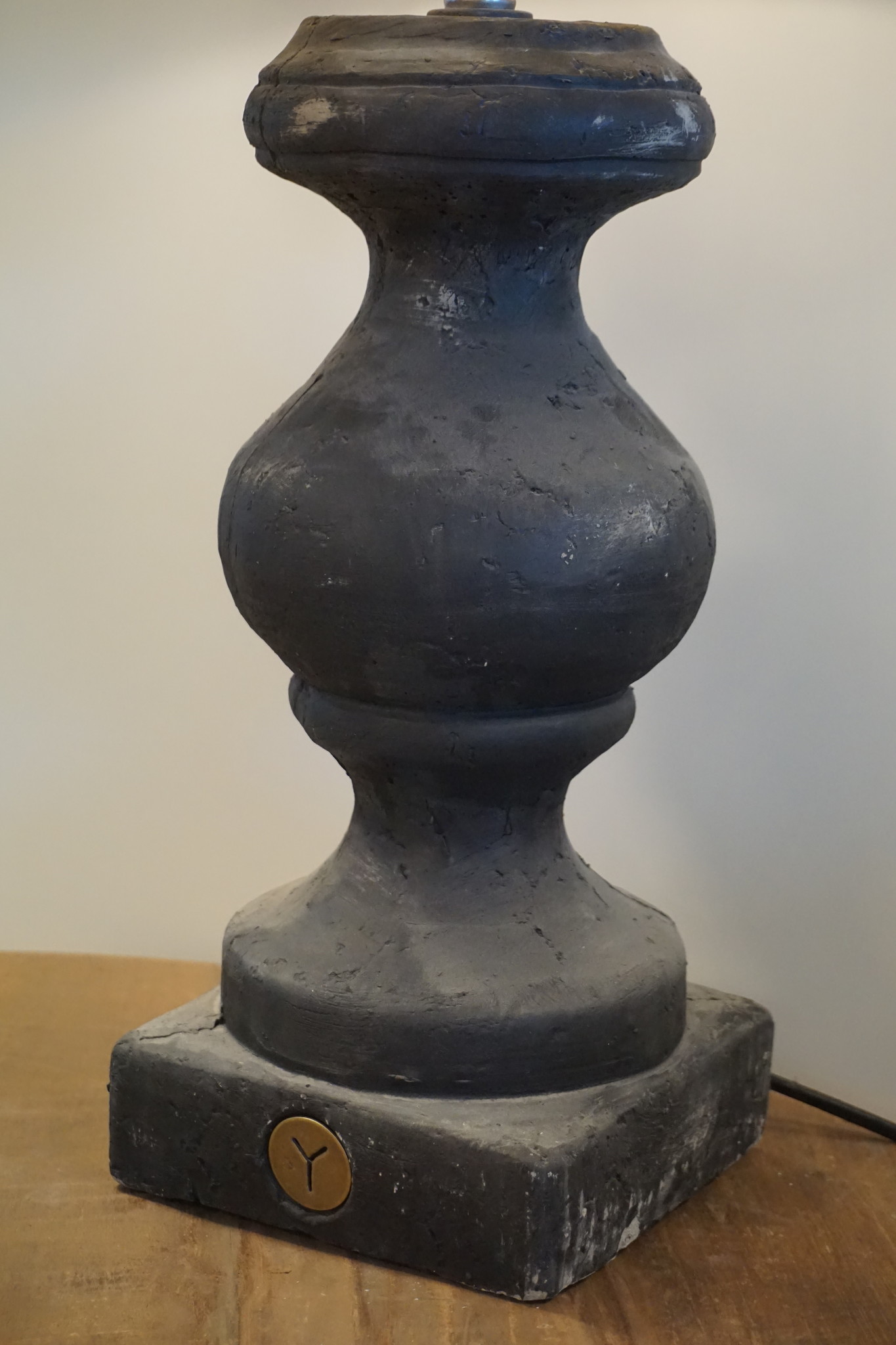 Brynxz Baluster Tafellamp - Zonder Lampenkap - 17 x 43 cm