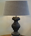 Brynxz Baluster Tafellamp - Zonder Lampenkap - 17 x 43 cm