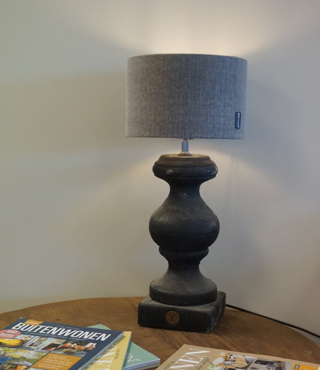 Brynxz Baluster Tafellamp - Zonder Lampenkap - 17 x 43 cm