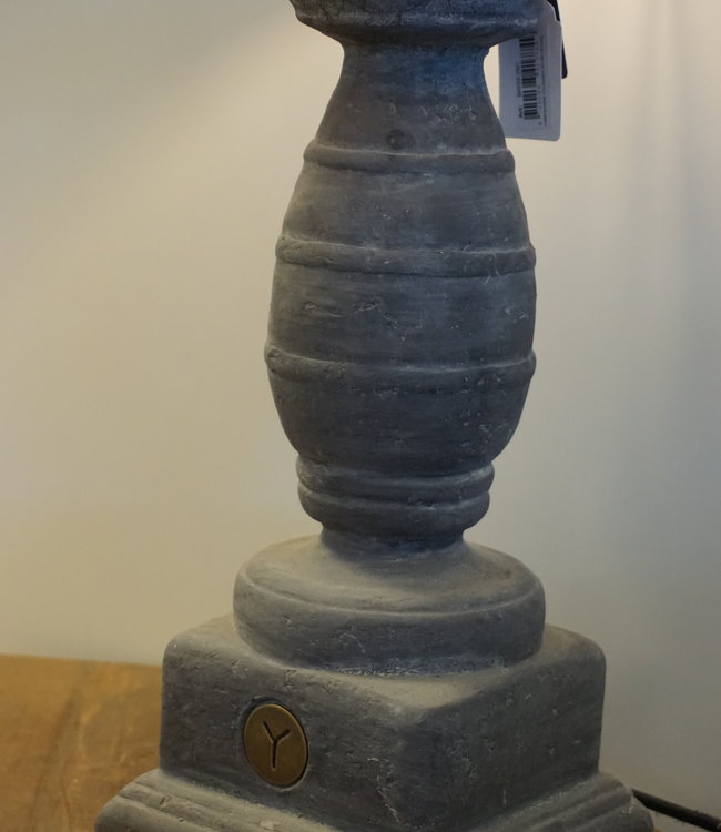 Brynxz Cilinder Lampenkap Steenkleur - 25 x 16 cm