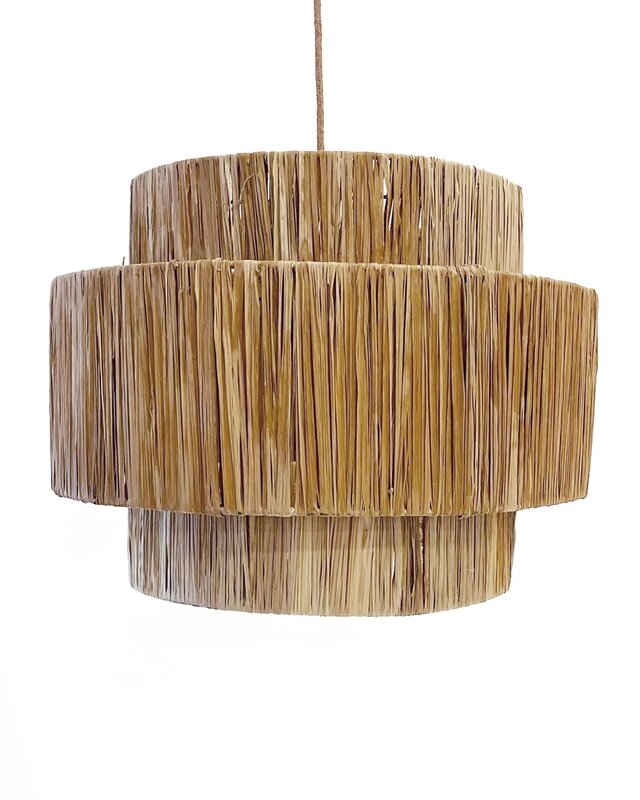 Bazar Bizar The Stylish Hanglamp - Naturel - L55 x H40 cm