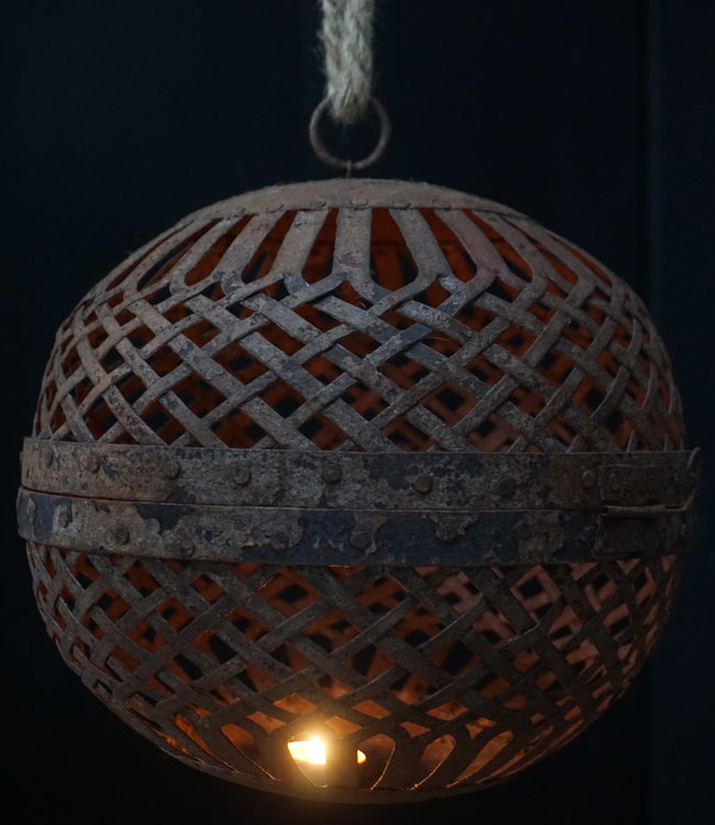 Rene Houtman Ijzeren Ballen Set Van 3 - Roestkleur - Decoratie