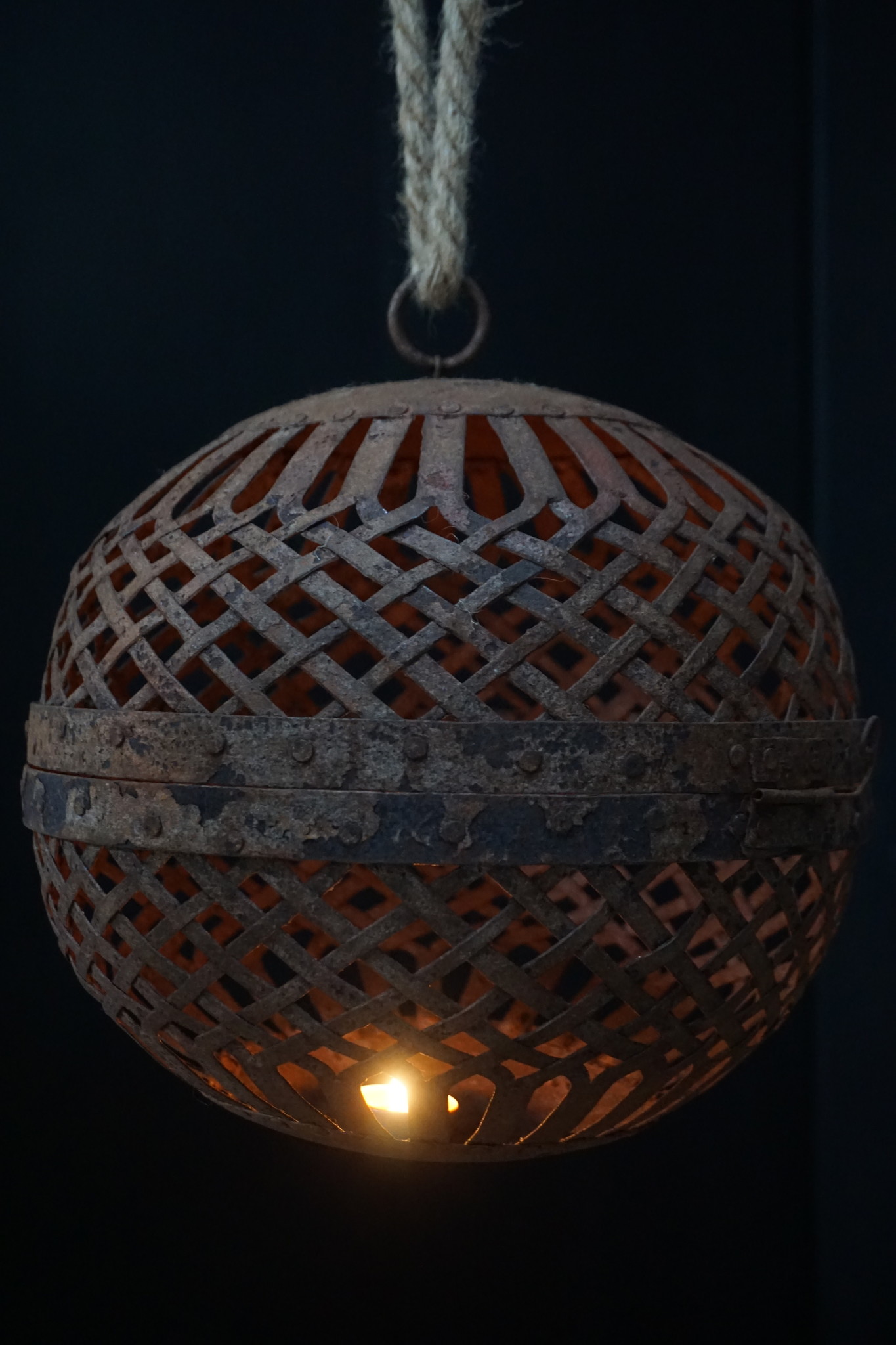 Rene Houtman Ijzeren Ballen Set Van 3 - Roestkleur - Decoratie