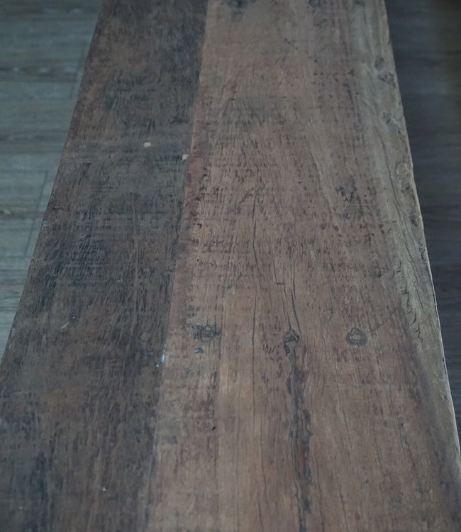 Rene Houtman Eetkamerbank Oud Hout L180 x B33 x H46 cm
