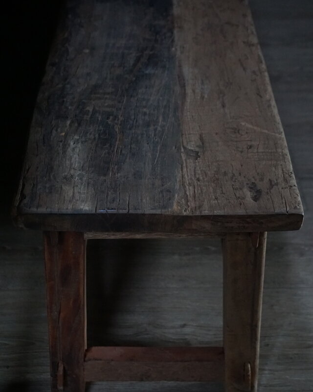 Rene Houtman Eetkamerbank Oud Hout L180 x B33 x H46 cm