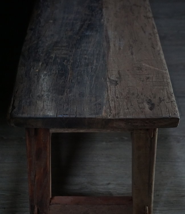 Rene Houtman Eetkamerbank Oud Hout L180 x B33 x H46 cm