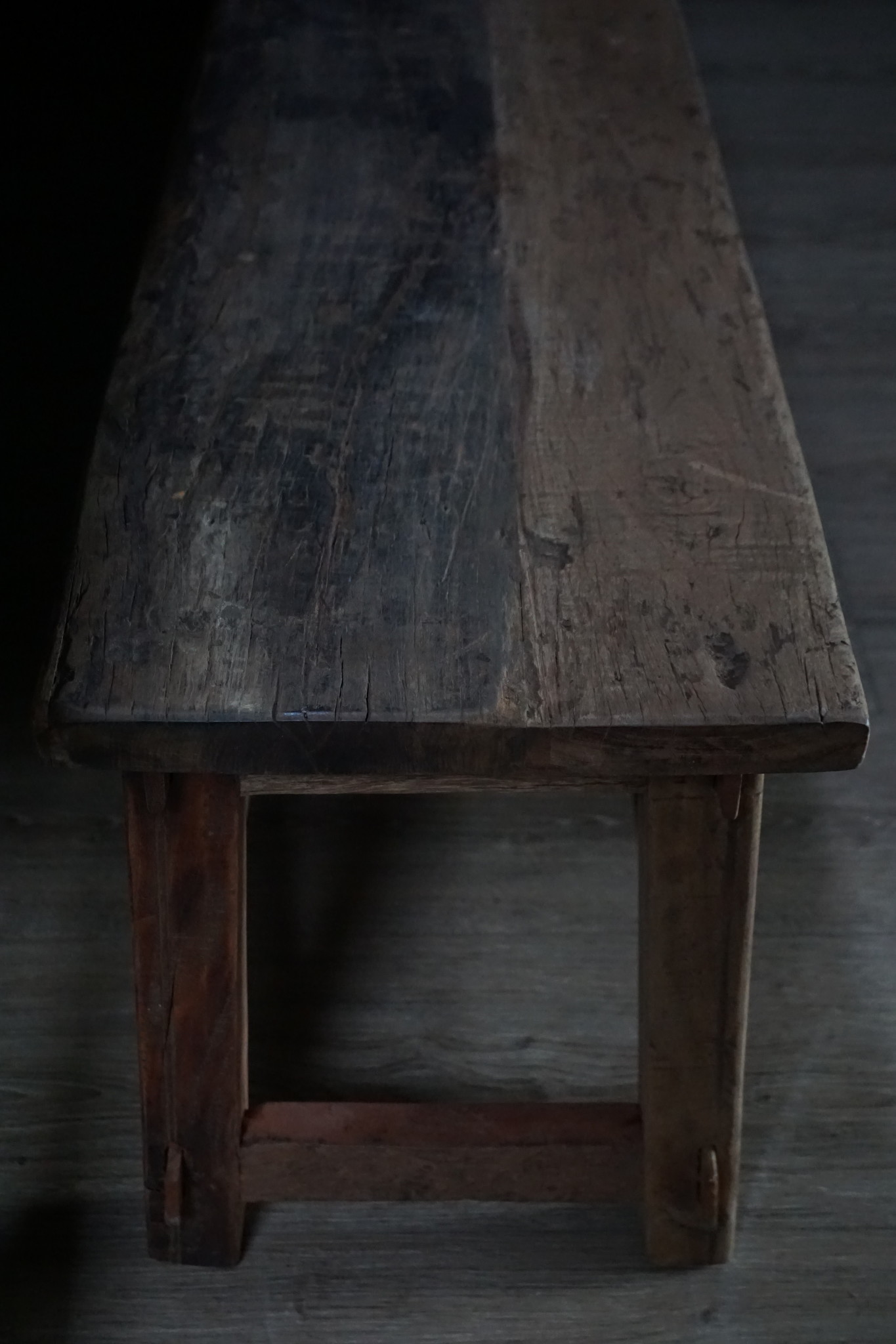 Rene Houtman Eetkamerbank Oud Hout L180 x B33 x H46 cm
