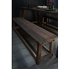 Eetkamerbank Oud Hout L180 x B33 x H46 cm