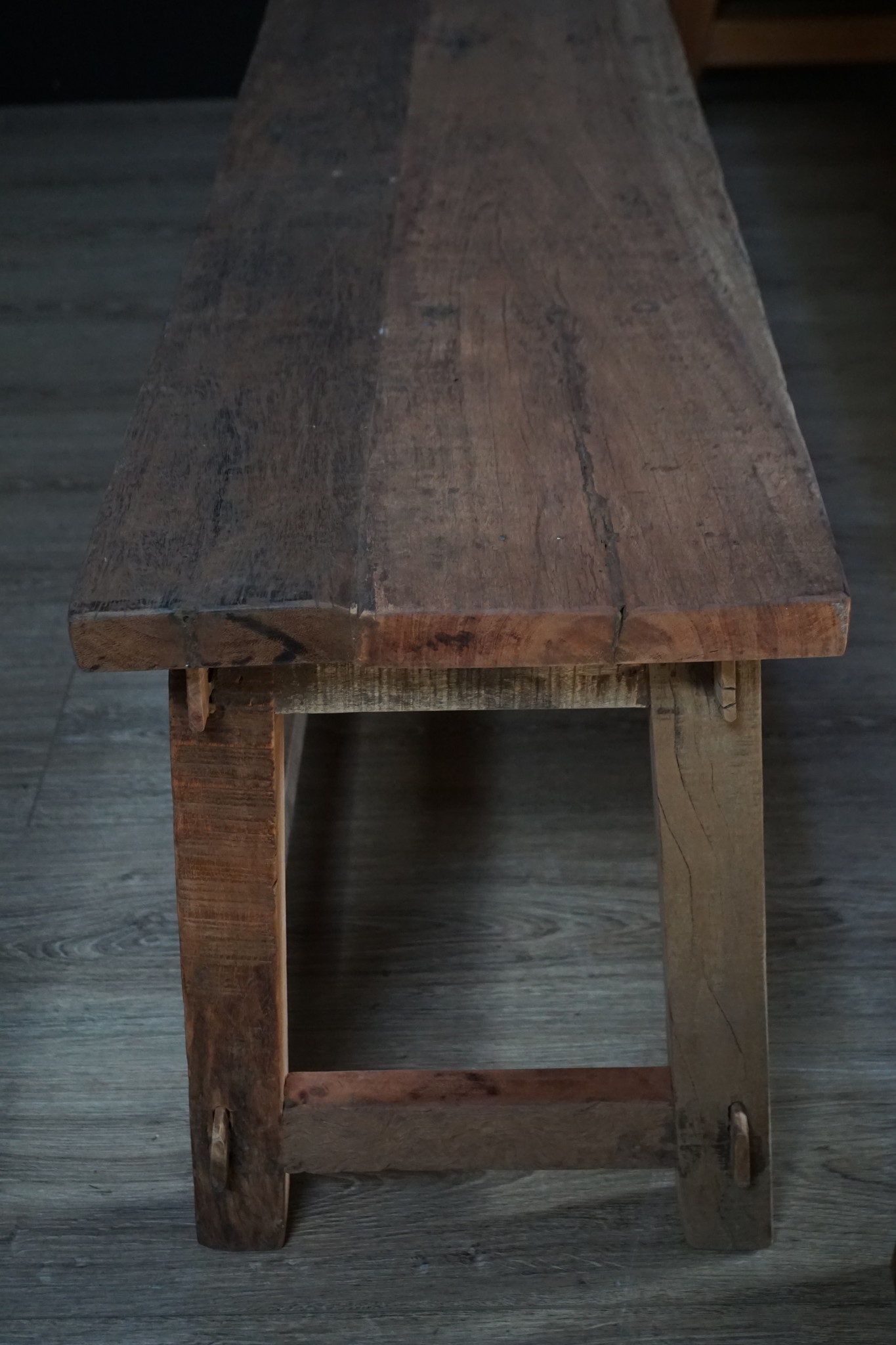 Rene Houtman Eetkamerbank Oud Hout L180 x B33 x H46 cm