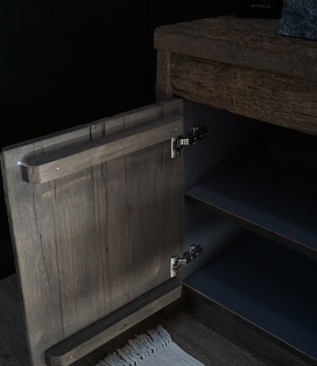 Rene Houtman Badkamermeubel Oud Eiken - Herjan - Kies Maat