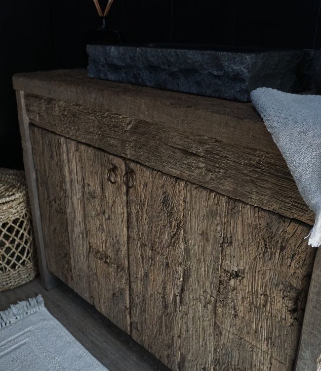 Rene Houtman Badkamermeubel Oud Eiken - Herjan - Kies Maat