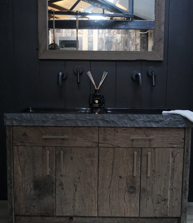 Rene Houtman Badkamermeubel Oud Eikenhout - Jurian - Kies Maat