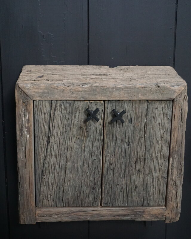 Rene Houtman Toiletset Zwevend Oak - Rivierkom