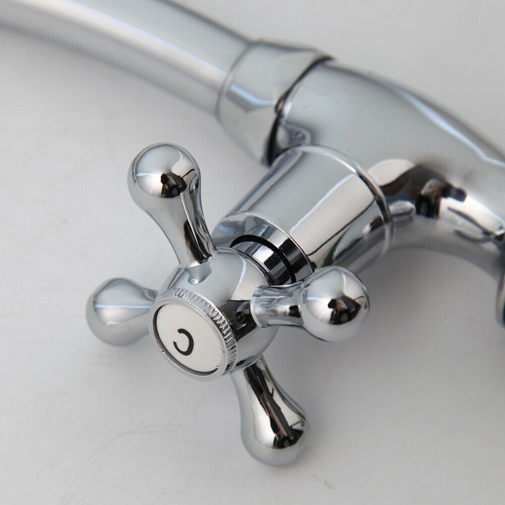 Rene Houtman Chromen Fonteinkraan - H24 cm - Koud Water