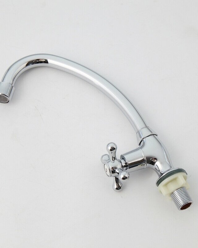 Rene Houtman Chromen Fonteinkraan - H24 cm - Koud Water
