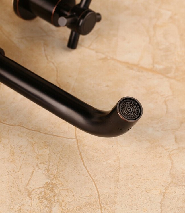 Rene Houtman Olie Bronzen Inbouwkraan - L22 cm