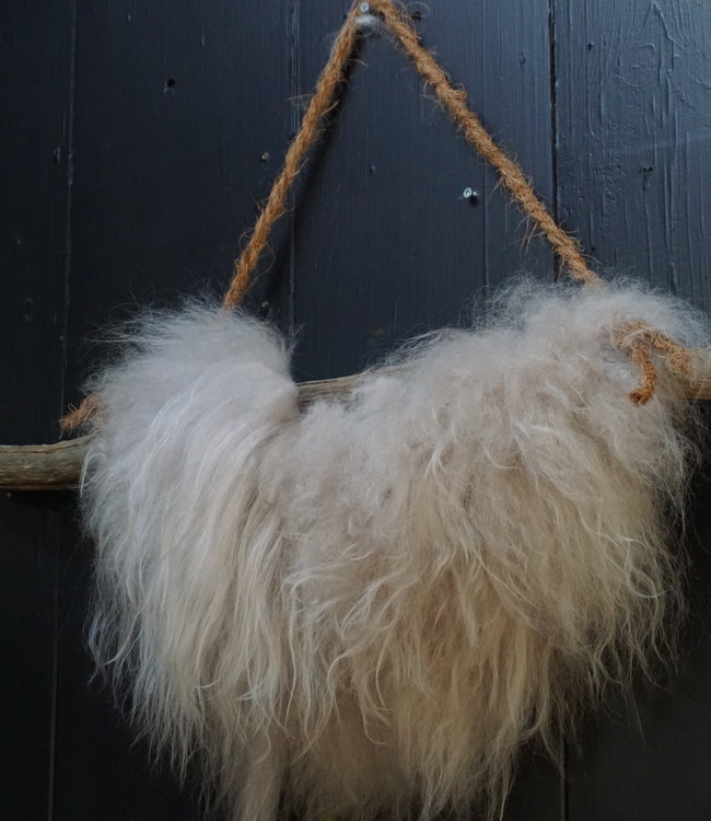 Rene Houtman Wolhanger Schapenvacht Grijs