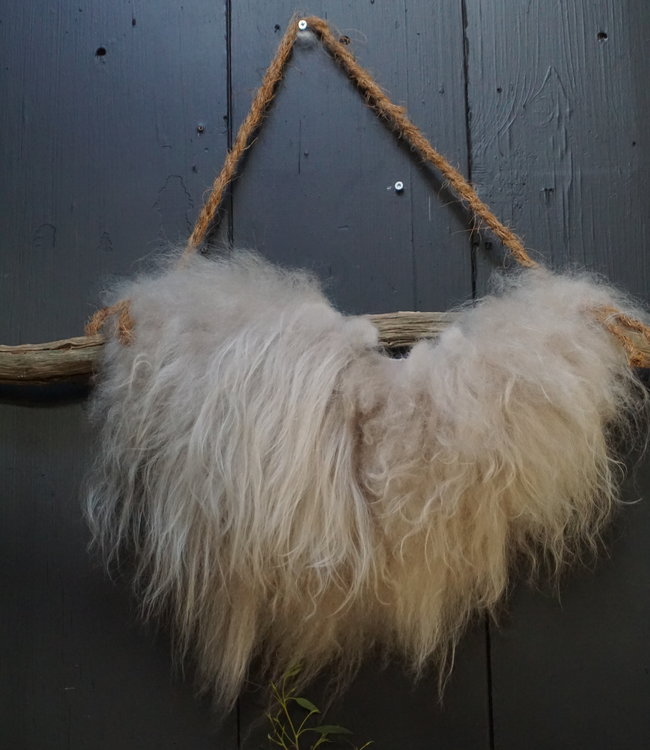 Rene Houtman Wolhanger Schapenvacht Grijs