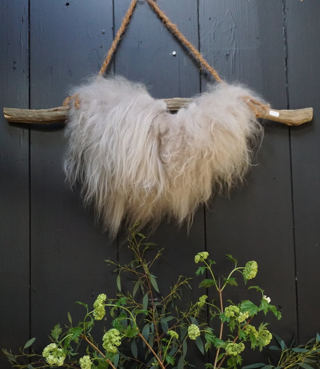 Rene Houtman Wolhanger Schapenvacht Grijs