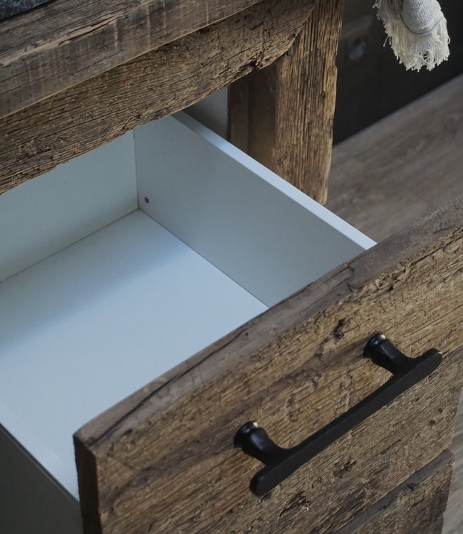 Rene Houtman Robustico Oud Eikenhouten Badkamermeubel