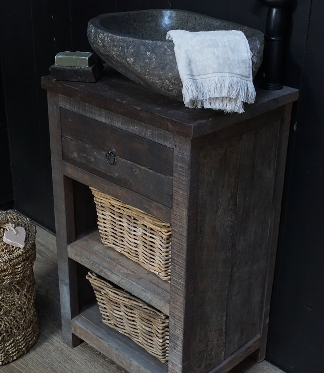 Rene Houtman Toiletmeubel/Badmeubel Roosje H87xB52xD40 cm