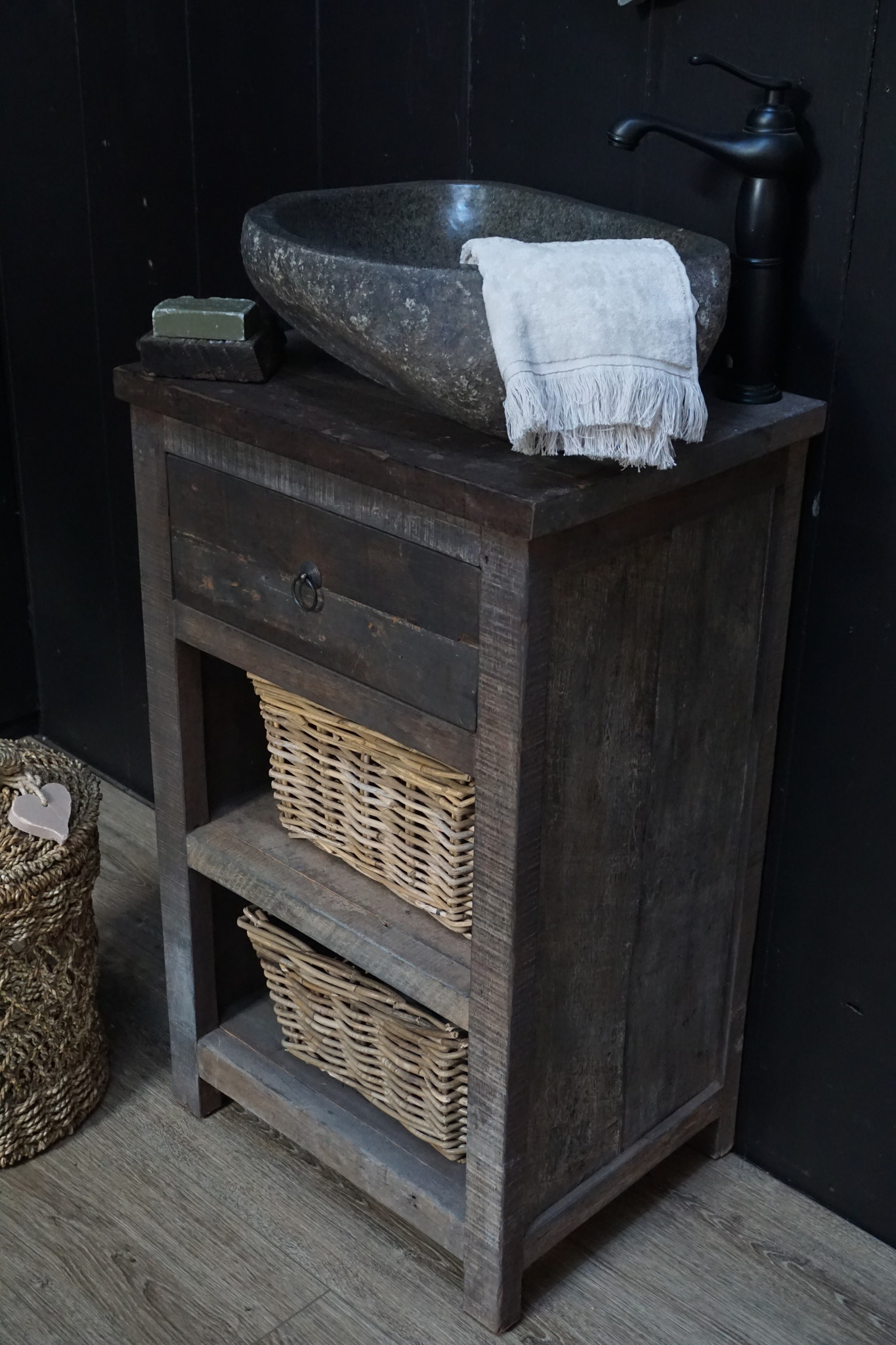Rene Houtman Toiletmeubel/Badmeubel Roosje H87xB52xD40 cm