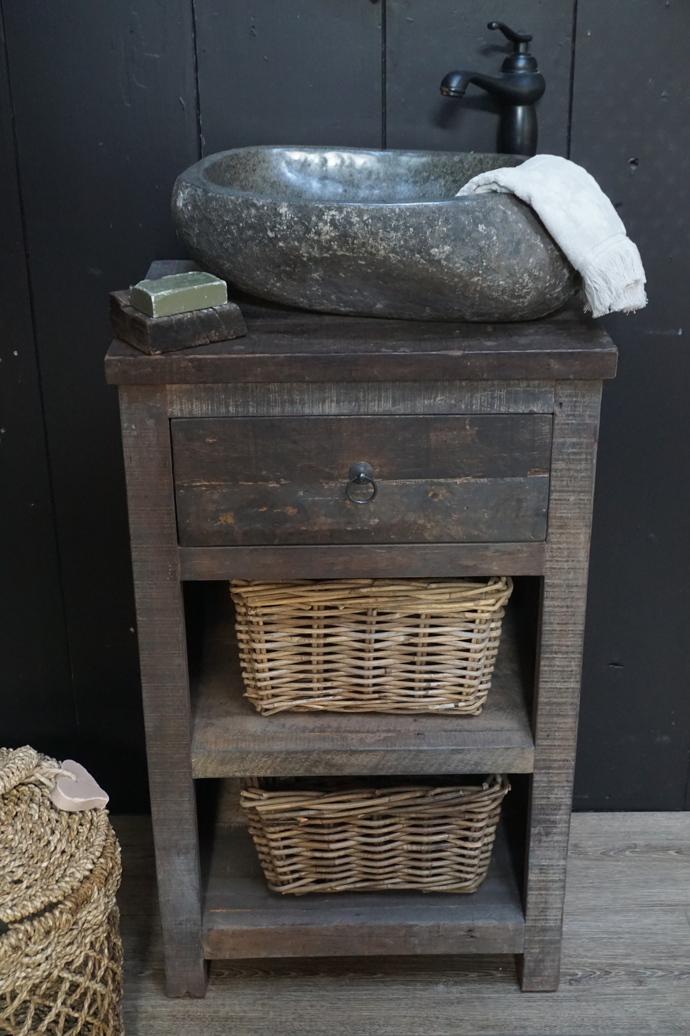 Rene Houtman Toiletmeubel/Badmeubel Roosje H87xB52xD40 cm